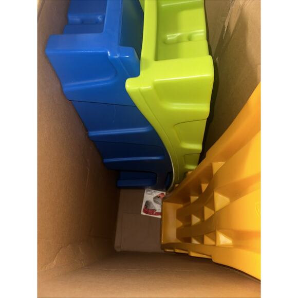 Up & Down Roller Coaster Kids Ride On Toy, Push Car, Indoor/Outdoor Playset - Picture 7 of 8